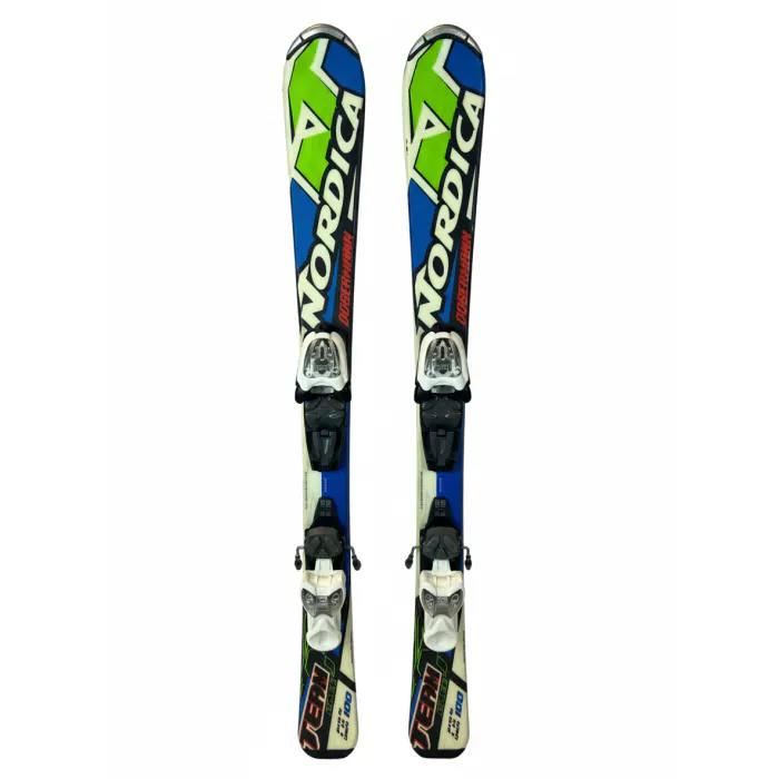 Nordica TEAM RACE J スキーセット 100cm Nordica Dobermann Team Race J – Junior raceski, robuust