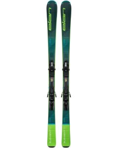 Elan Element 78 RS W -laskettelumonot näkymä sivulta, siteet näkyvissä.