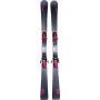 Elan Primetime 22 Sport ski's met rode bindingen, klaar voor de piste.