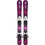 Atomic Maven Girl 2024 ski's met bindingen, gezien van bovenaf.