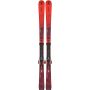 Atomic Redster S7 2025 ski's, overzicht van bovenaf met bindingen.
