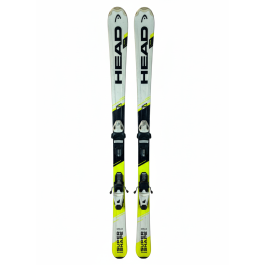 Bâtons De Ski HEAD Supershape Team Junior - Aluminium Léger, Mini Assiettes De Course - Pour Jeunes Skieurs Avancés (blanc/bleu/noir, Taille 095)
