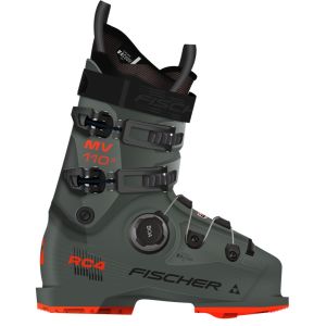 Fischer RC 90 Black -laskukenkä, sivukuva, musta, ammattilaistason laskuvälineet