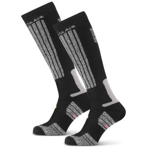 Poederbaas skisokken Black  2-pack