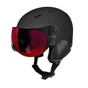 Sinner Typhoon Skihelm Zwart met Vizier