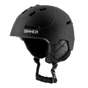 Sinner Silverton Skihelm - Mat Zwart